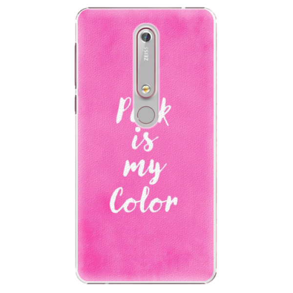 Plastové puzdro iSaprio - Pink is my color - Nokia 6.1