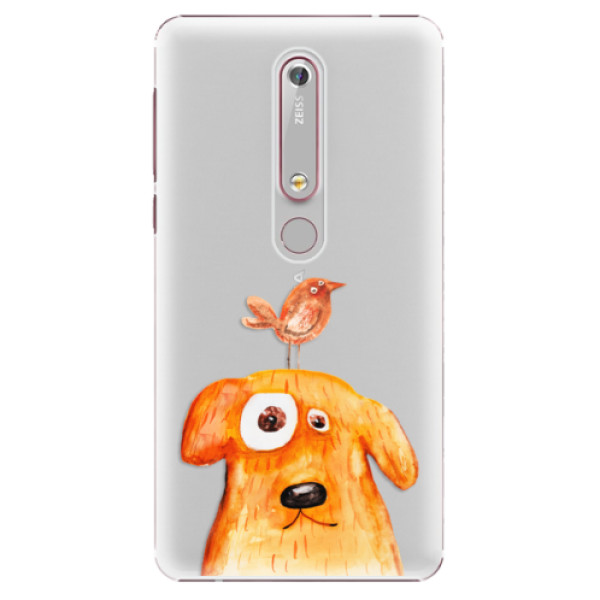Plastové puzdro iSaprio - Dog And Bird - Nokia 6.1
