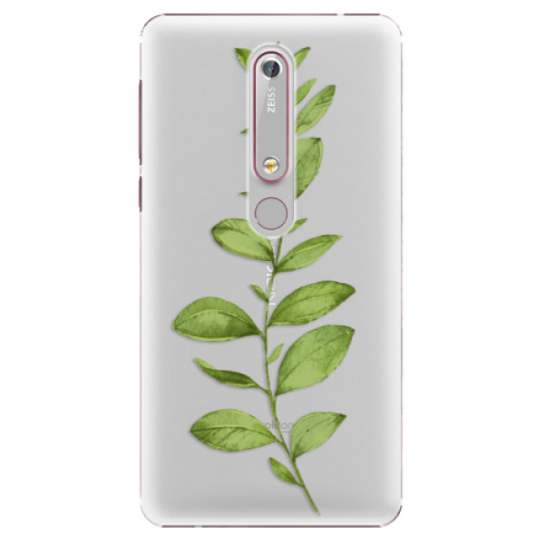 Plastové puzdro iSaprio - Green Plant 01 - Nokia 6.1