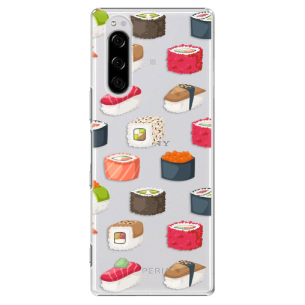 Plastové puzdro iSaprio - Sushi Pattern - Sony Xperia 5