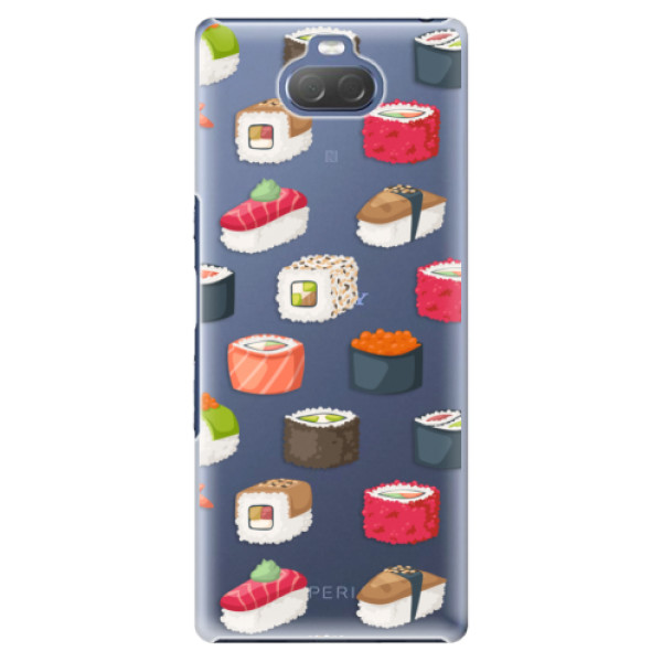 Plastové puzdro iSaprio - Sushi Pattern - Sony Xperia 10
