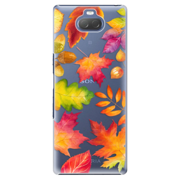 Plastové puzdro iSaprio - Autumn Leaves 01 - Sony Xperia 10