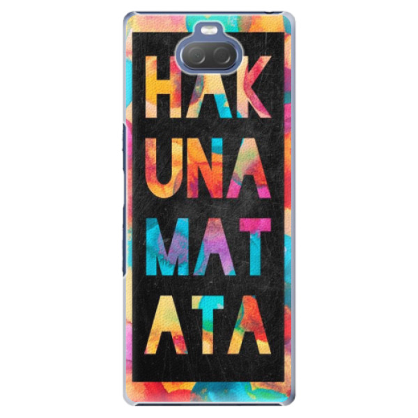 Plastové puzdro iSaprio - Hakuna Matata 01 - Sony Xperia 10 Plus