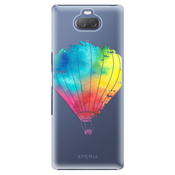 Plastové puzdro iSaprio - Flying Baloon 01 - Sony Xperia 10 Plus