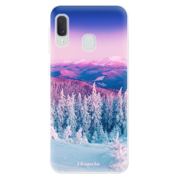 Odolné silikónové puzdro iSaprio - Winter 01 - Samsung Galaxy A20e
