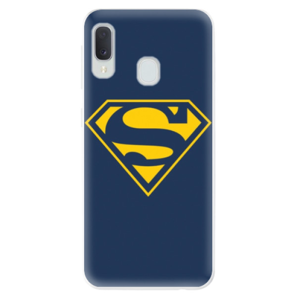 Odolné silikónové puzdro iSaprio - Superman 03 - Samsung Galaxy A20e