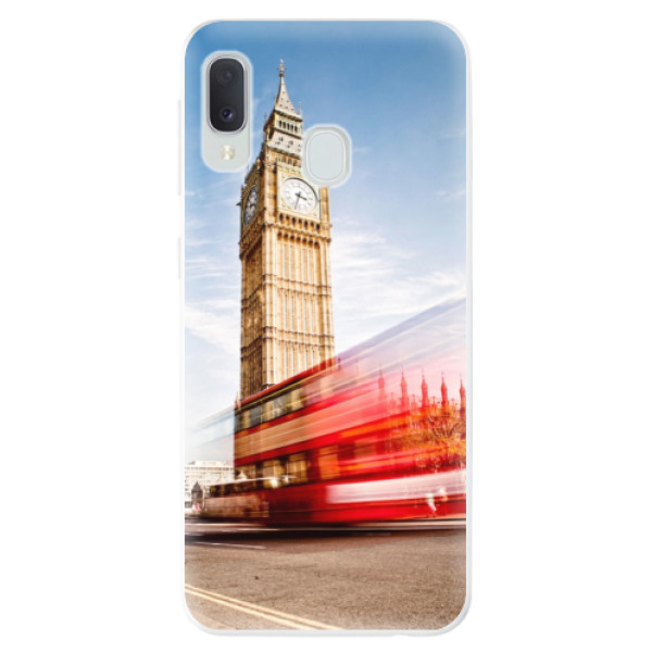 Odolné silikónové puzdro iSaprio - London 01 - Samsung Galaxy A20e