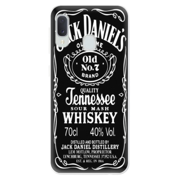 Odolné silikónové puzdro iSaprio - Jack Daniels - Samsung Galaxy A20e