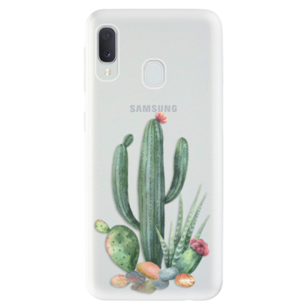 Odolné silikónové puzdro iSaprio - Cacti 02 - Samsung Galaxy A20e
