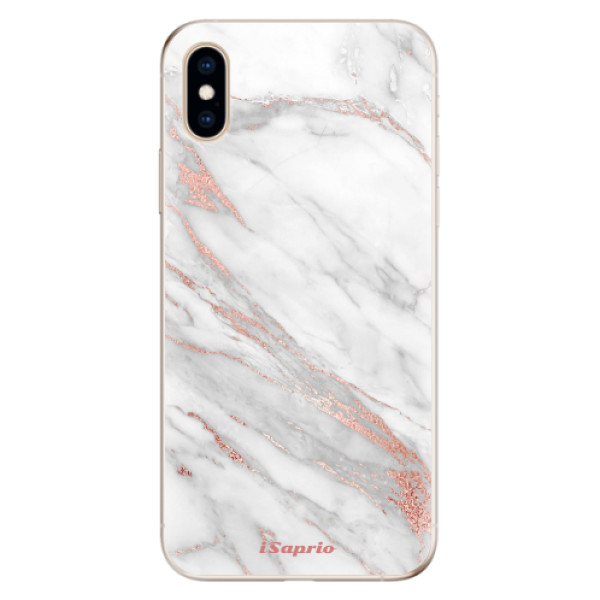 E-shop Odolné silikónové puzdro iSaprio - RoseGold 11 - iPhone XS