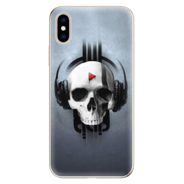 Odolné silikónové puzdro iSaprio - Skeleton M - iPhone XS