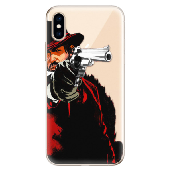 Odolné silikónové puzdro iSaprio - Red Sheriff - iPhone XS