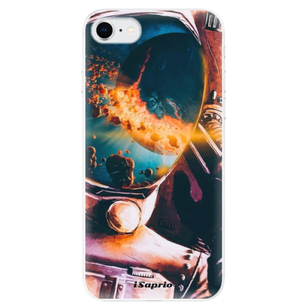 Odolné silikónové puzdro iSaprio - Astronaut 01 - iPhone SE 2020