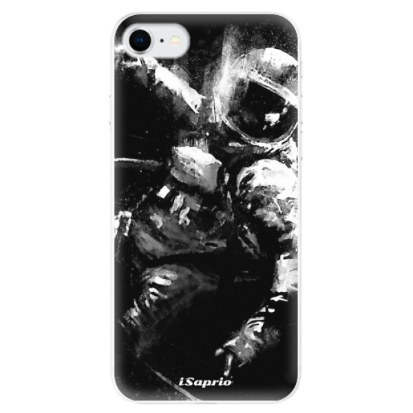 Odolné silikónové puzdro iSaprio - Astronaut 02 - iPhone SE 2020