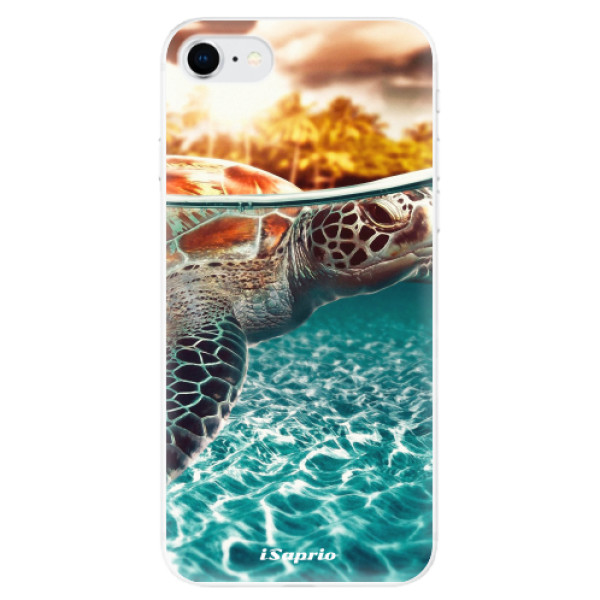 Odolné silikónové puzdro iSaprio - Turtle 01 - iPhone SE 2020