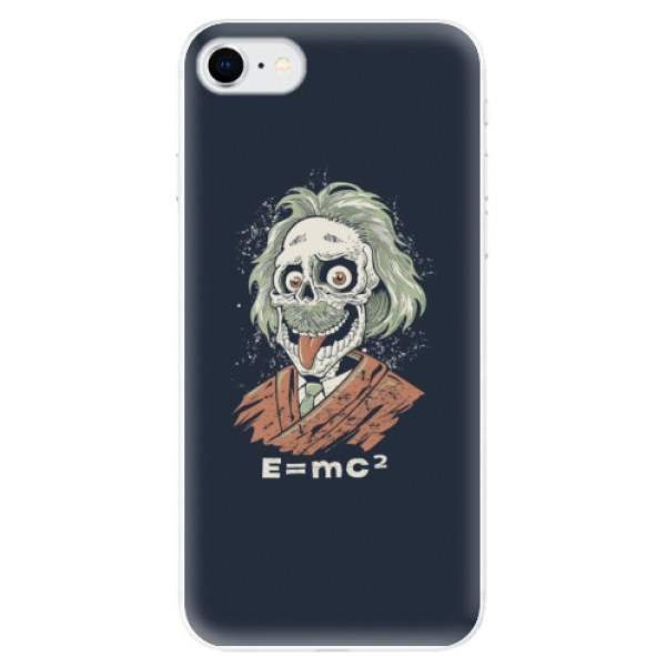 Odolné silikónové puzdro iSaprio - Einstein 01 - iPhone SE 2020