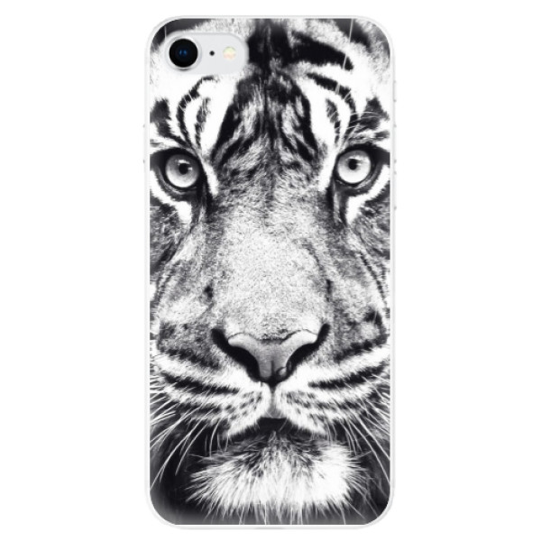 Odolné silikónové puzdro iSaprio - Tiger Face - iPhone SE 2020