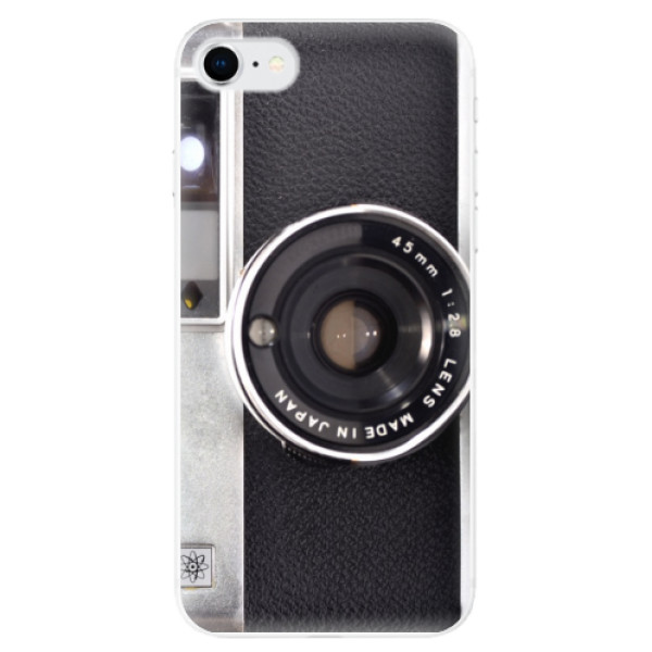 Odolné silikónové puzdro iSaprio - Vintage Camera 01 - iPhone SE 2020