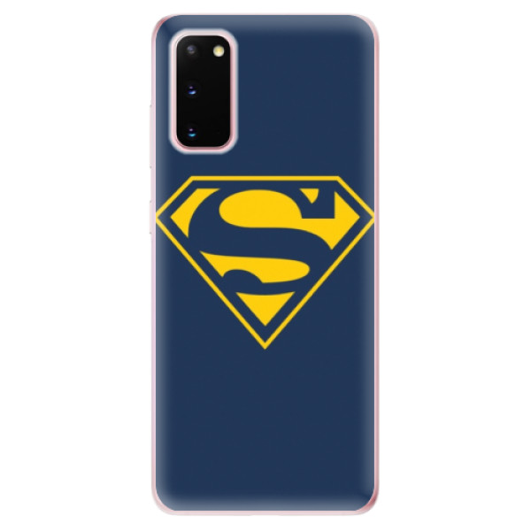 Odolné silikónové puzdro iSaprio - Superman 03 - Samsung Galaxy S20