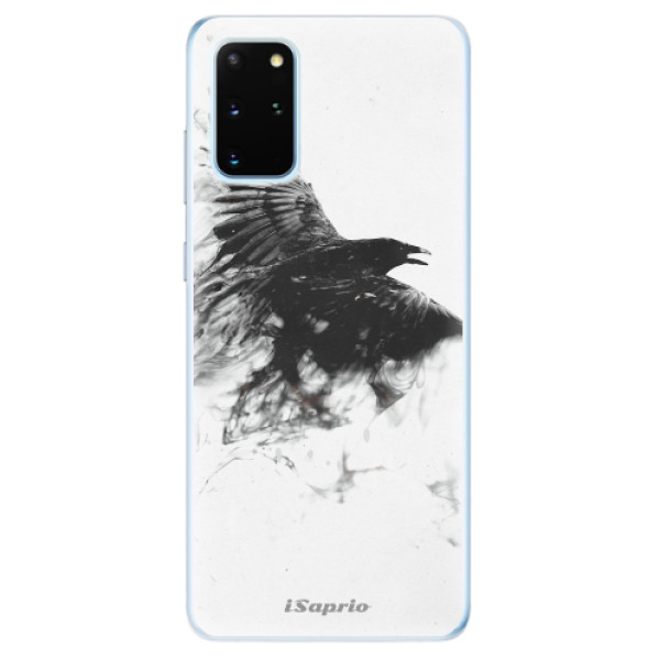 Odolné silikónové puzdro iSaprio - Dark Bird 01 - Samsung Galaxy S20+