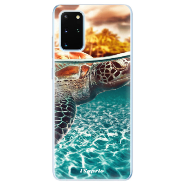 Odolné silikónové puzdro iSaprio - Turtle 01 - Samsung Galaxy S20+