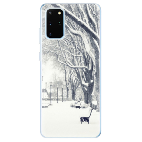 Odolné silikónové puzdro iSaprio - Snow Park - Samsung Galaxy S20+