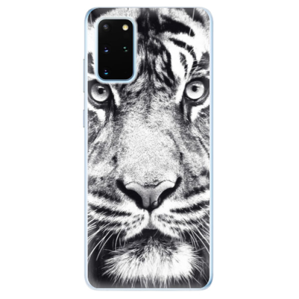 Odolné silikónové puzdro iSaprio - Tiger Face - Samsung Galaxy S20+