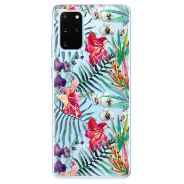 Odolné silikónové puzdro iSaprio - Flower Pattern 03 - Samsung Galaxy S20+