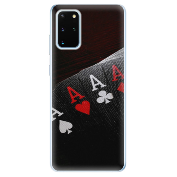 Odolné silikónové puzdro iSaprio - Poker - Samsung Galaxy S20+