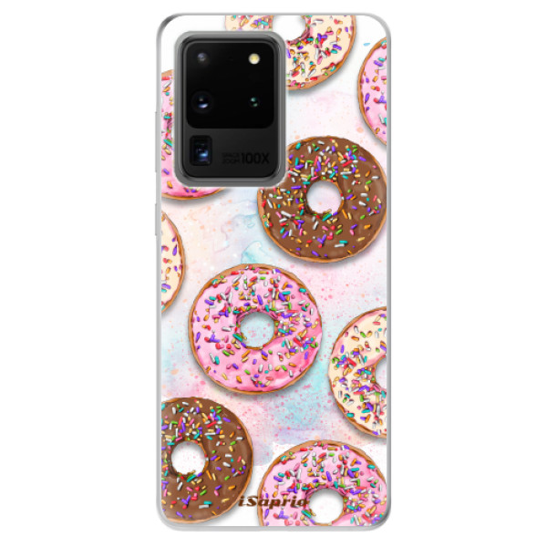 Odolné silikónové puzdro iSaprio - Donuts 11 - Samsung Galaxy S20 Ultra