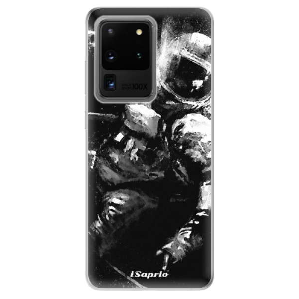 Odolné silikónové puzdro iSaprio - Astronaut 02 - Samsung Galaxy S20 Ultra