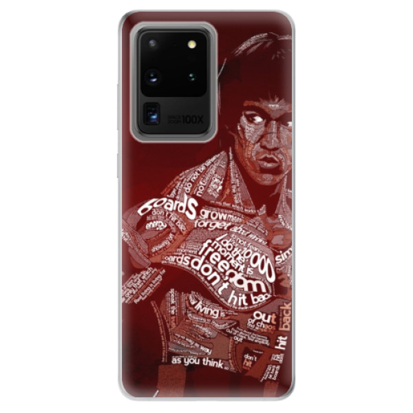 Odolné silikónové puzdro iSaprio - Bruce Lee - Samsung Galaxy S20 Ultra