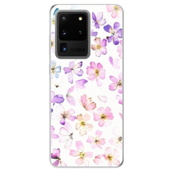 Odolné silikónové puzdro iSaprio - Wildflowers - Samsung Galaxy S20 Ultra