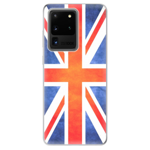 Odolné silikónové puzdro iSaprio - UK Flag - Samsung Galaxy S20 Ultra