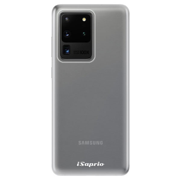 Odolné silikónové puzdro iSaprio - 4Pure - mléčný bez potisku - Samsung Galaxy S20 Ultra