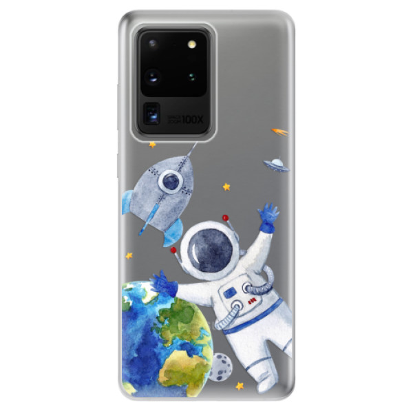 Odolné silikónové puzdro iSaprio - Space 05 - Samsung Galaxy S20 Ultra