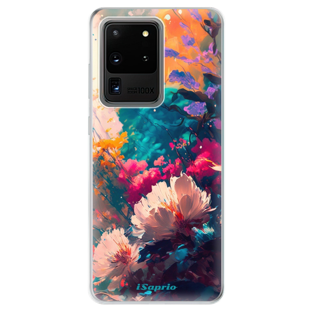 Odolné silikónové puzdro iSaprio - Flower Design - Samsung Galaxy S20 Ultra
