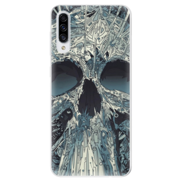 Odolné silikónové puzdro iSaprio - Abstract Skull - Samsung Galaxy A30s