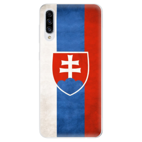 Odolné silikónové puzdro iSaprio - Slovakia Flag - Samsung Galaxy A30s