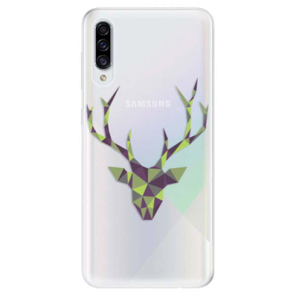 Odolné silikónové puzdro iSaprio - Deer Green - Samsung Galaxy A30s