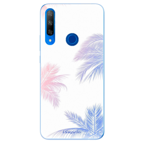 Odolné silikónové puzdro iSaprio - Digital Palms 10 - Huawei Honor 9X