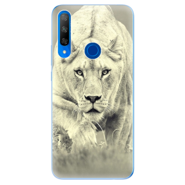 Odolné silikónové puzdro iSaprio - Lioness 01 - Huawei Honor 9X