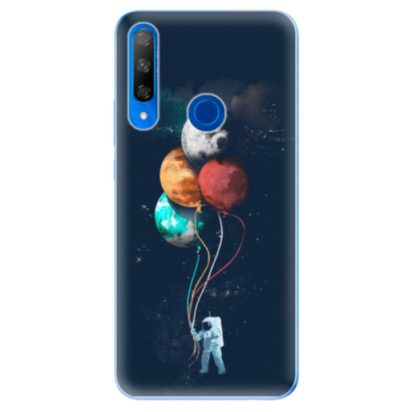 Odolné silikónové puzdro iSaprio - Balloons 02 - Huawei Honor 9X