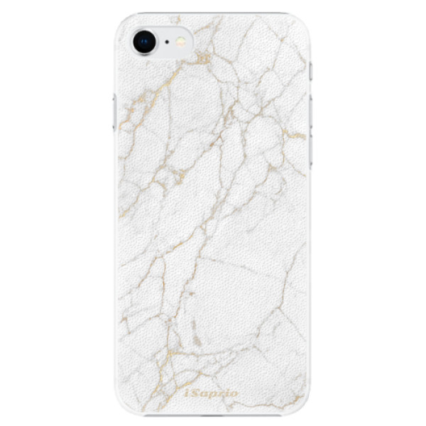 Plastové puzdro iSaprio - GoldMarble 13 - iPhone SE 2020