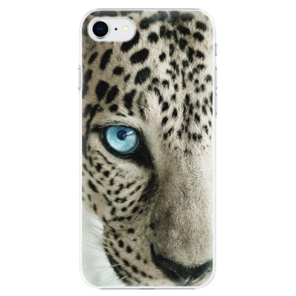 Plastové puzdro iSaprio - White Panther - iPhone SE 2020