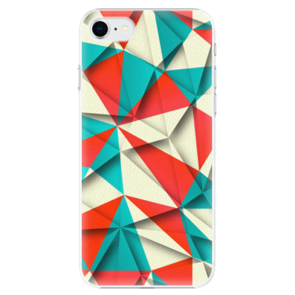 Plastové puzdro iSaprio - Origami Triangles - iPhone SE 2020