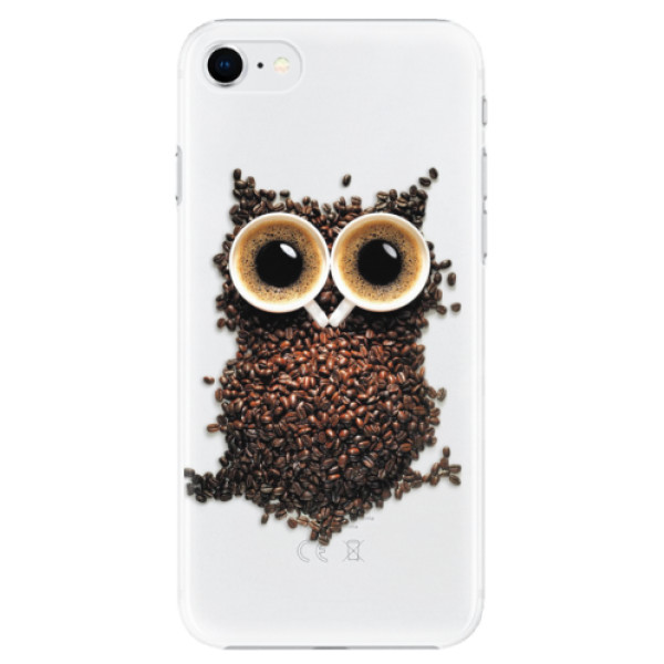 Plastové puzdro iSaprio - Owl And Coffee - iPhone SE 2020