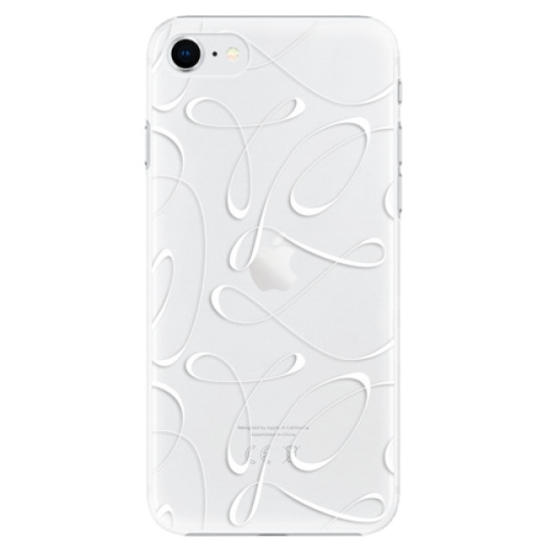 Plastové puzdro iSaprio - Fancy - white - iPhone SE 2020