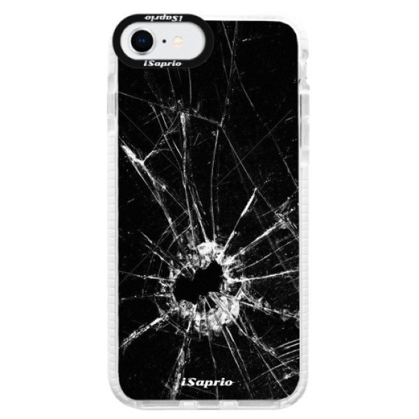 Silikónové puzdro Bumper iSaprio - Broken Glass 10 - iPhone SE 2020