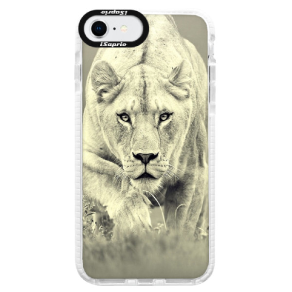 Silikónové puzdro Bumper iSaprio - Lioness 01 - iPhone SE 2020